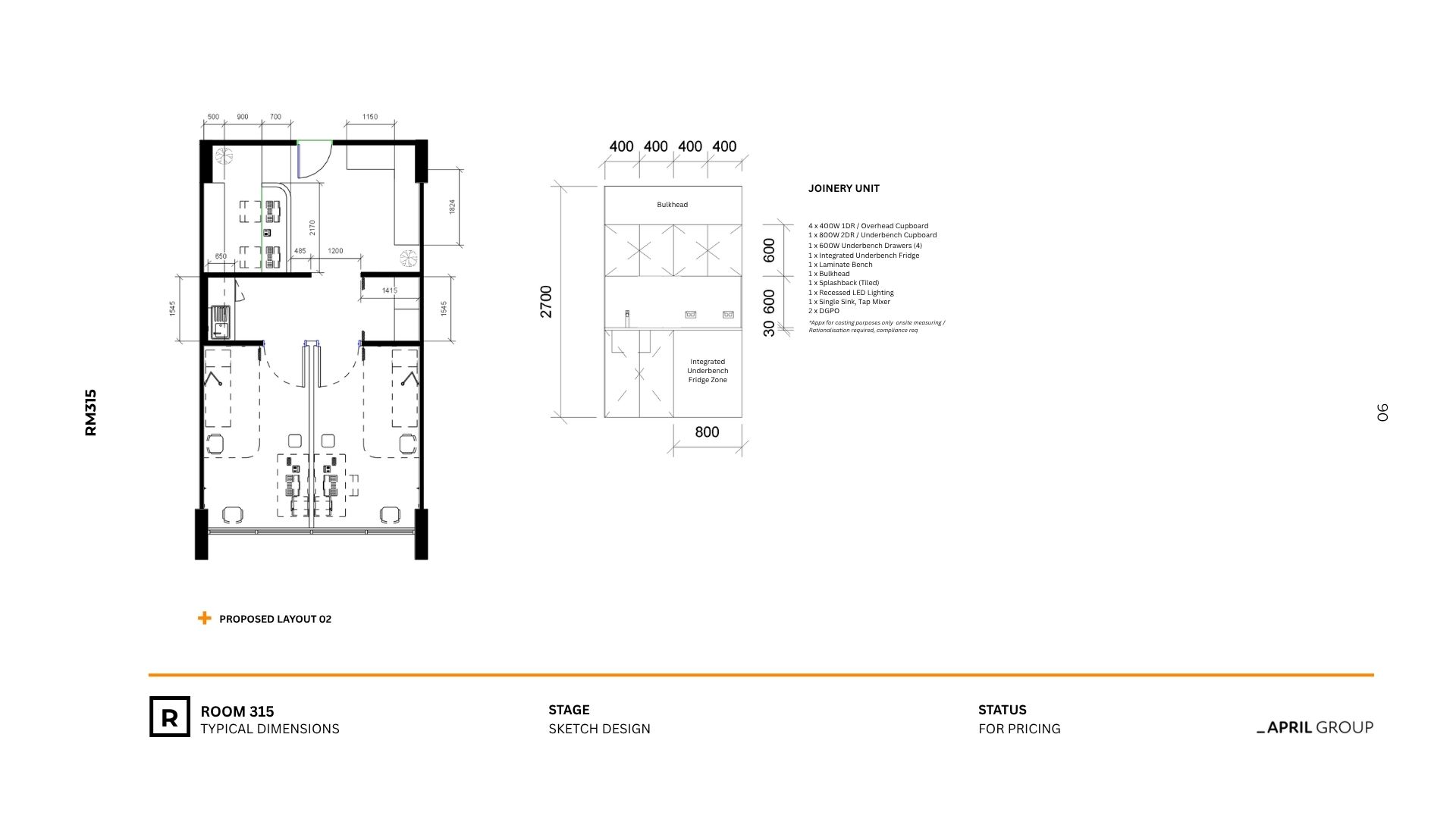 Suite 315 leasing package, slide 6